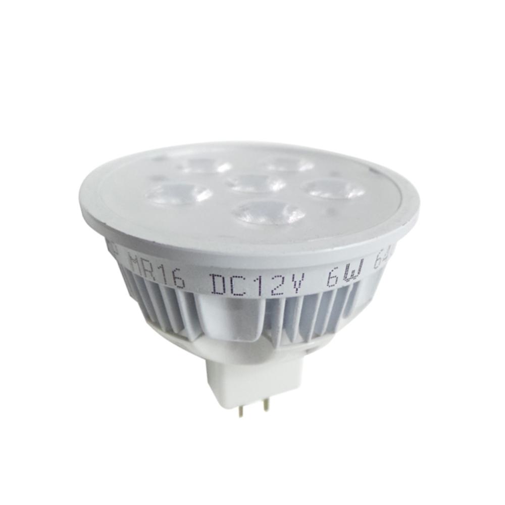 Lampadina Led Mr16 6W 12V Faretto Lampada spot alta potenza 6 Led-Mr16-VIVALAMP  S.R.L.S